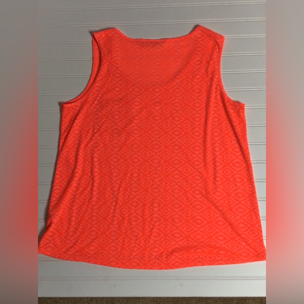 Cato Women's Vibrant Orange Tank Top (0214) - Picture 5 of 6